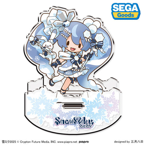 『初音ミクシリーズ』雪ミク2025 ふわぷち ゆれるアクリルスタンド
