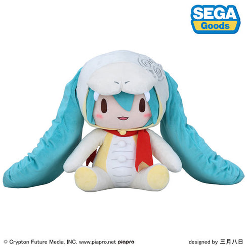 『初音ミク』巳2025 ふわぷち ぬいぐるみ(LL)