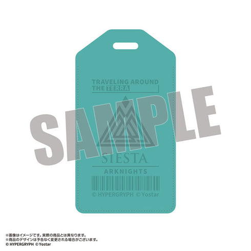 『アークナイツ』ラゲッジタグ シエスタ
