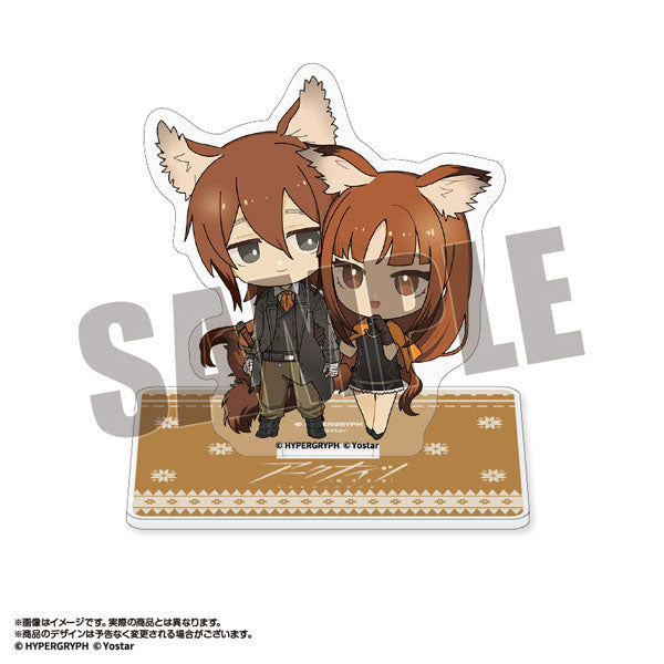 『アークナイツ』ユカタン&スキウース ミニキャラ アクリルスタンド