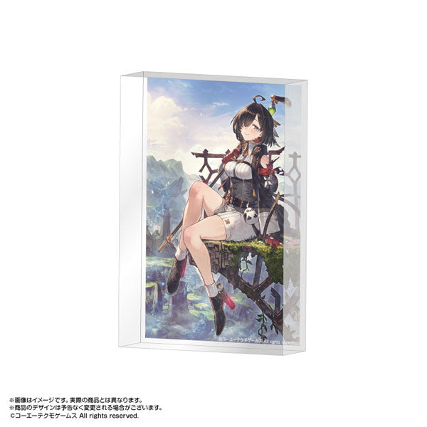 『ユミアのアトリエ』描き下ろしビジュアルアクリルブロック