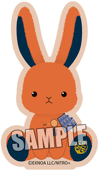 『刀剣乱舞ONLINE』ラビットコレクション 刺繍ワッペンシール「陸奥守吉行」