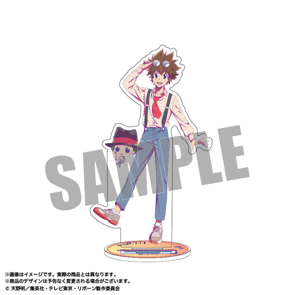 『家庭教師ヒットマンREBORN!』アクリルスタンドレトロファッション沢田綱吉&リボーン