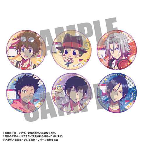 『家庭教師ヒットマンREBORN!』トレーディング箔押し缶バッジレトロファッション BOX