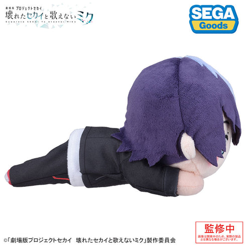 『劇場版プロジェクトセカイ 壊れたセカイと歌えないミク』寝そべり ぬいぐるみ 青柳冬弥