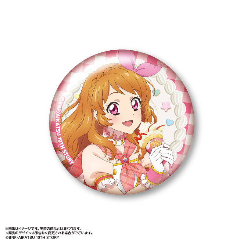 アイカツ マリオンクレープ 藤堂ユリカ 缶バッジ 新品】アイカツ