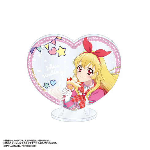 『アイカツ!』あかりGeneration×マリオンクレープ ぴくりあアクキー&スタンド 星宮いちご