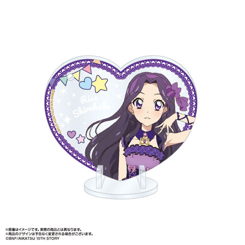 『アイカツ!』あかりGeneration×マリオンクレープ ぴくりあアクキー&スタンド 白樺リサ