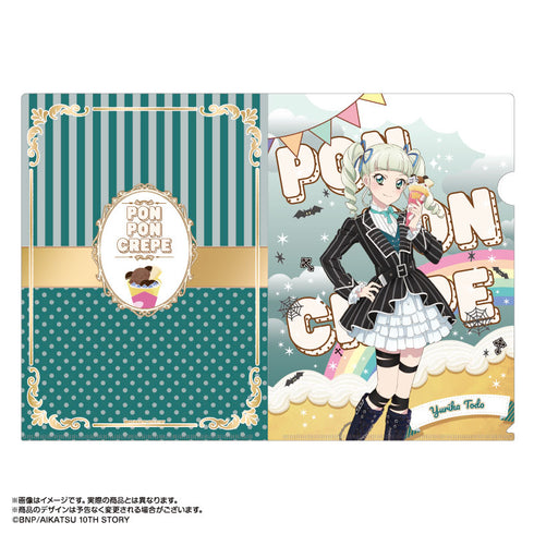 『アイカツ!』あかりGeneration×マリオンクレープ A4クリアファイルセット 氷上スミレ&藤堂ユリカ