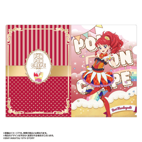 『アイカツ!』あかりGeneration×マリオンクレープ A4クリアファイルセット 紅林珠璃&黒沢凛&天羽まどか