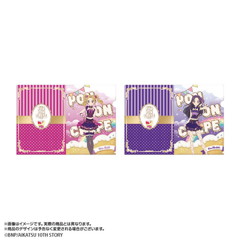 『アイカツ!』あかりGeneration×マリオンクレープ A4クリアファイルセット 大地のの&白樺リサ