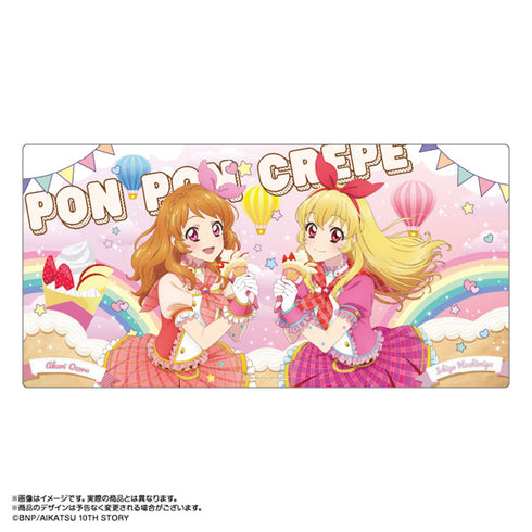 『アイカツ!』あかりGeneration×マリオンクレープ 描き下ろしデスクマット 大空あかり&星宮いちご