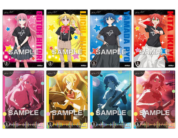 『ぼっち・ざ・ろっく!』クリアカードコレクションガム 初回限定版 16パック入りBOX