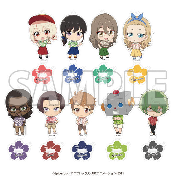 『リコリス・リコイル』「リコリコみやこ!2025 in 宮古島」トレーディングミニキャラアクリルスタンドキーホルダー 9個入りBOX