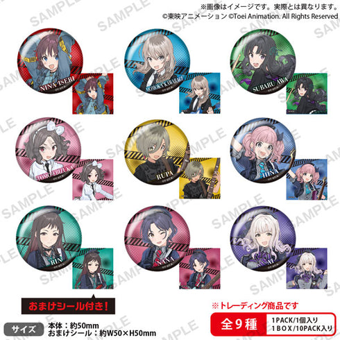 『ガールズバンドクライ』缶バッジ BOXver. 10個入りBOX