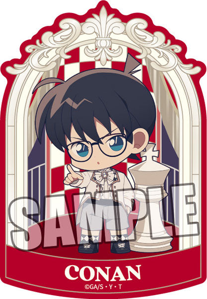 『名探偵コナン』ダイカットステッカー「江戸川コナン」チェスVer.