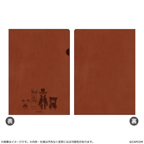 『大逆転裁判』レザー調ファイル うさろっく くまりす にゃんじーくす にゃめんの従者