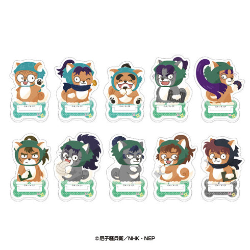 『忍たま乱太郎』どうぶつフォーゼ アクリルスタンド 10個入りBOX