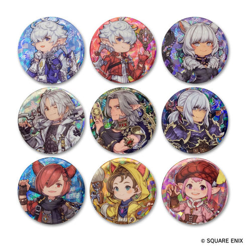 『ファイナルファンタジーXIV』キャラクター缶バッジ 9個入りBOX