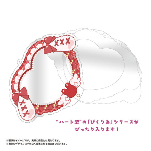 『ぴくりあアクリルフレーム』 うさみみリボンver. 01.レッド