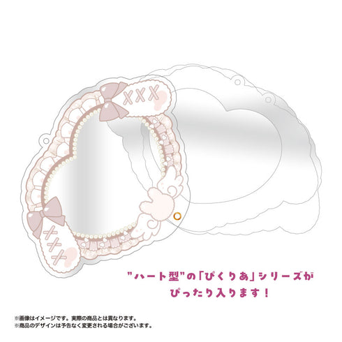 『ぴくりあアクリルフレーム』うさみみリボンver. 09.ホワイト