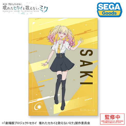 『劇場版プロジェクトセカイ 壊れたセカイと歌えないミク』クリアポスター Leo/need・閉ざされた窓のセカイの初音ミク BOX