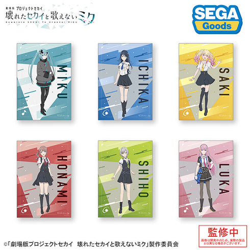 『劇場版プロジェクトセカイ 壊れたセカイと歌えないミク』クリアポスター Leo/need・閉ざされた窓のセカイの初音ミク BOX