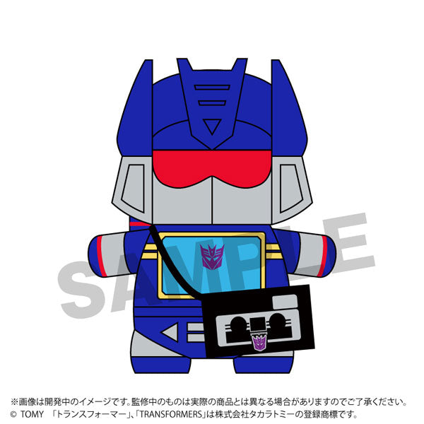 『トランスフォーマー』もちぼっつ トランスフォーマー ぬいぐるみ サウンドウェーブ & カセットロンポーチ ジャガー