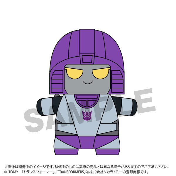 『トランスフォーマー』もちぼっつ トランスフォーマー ぬいぐるみ リジェ デストロンカラー Ver.