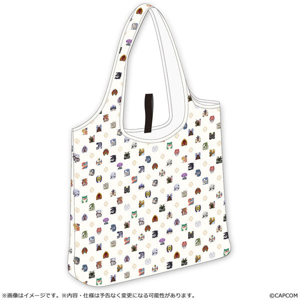 『モンスターハンターワイルズ』エコバッグ モンスターアイコン