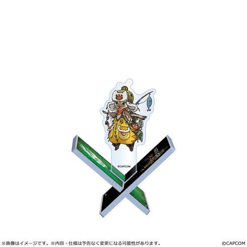 『モンスターハンターワイルズ』バッテンアクリルスタンド オトモアイルー