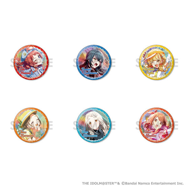 『学園アイドルマスター』トレーディングオーロラ缶バッジ Vol.1 6個入りBOX