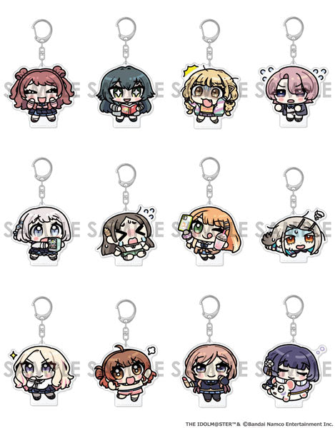 『学園アイドルマスター』トレーディングアクリルキーホルダー~すくーるらいふ~ 12個入りBOX