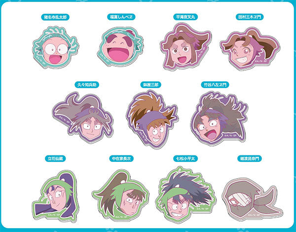 『忍たま乱太郎』360フェイスキャラクリップ レタコレ Vol.1 11個入りBOX