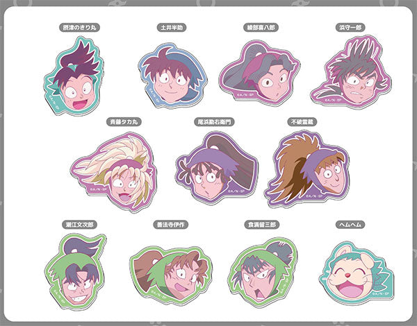 『忍たま乱太郎』360フェイスキャラクリップ レタコレ Vol.2 11個入りBOX