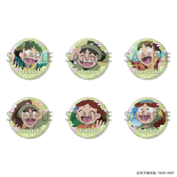 『忍たま乱太郎』缶バッジセット~左門&三之助&作兵衛がいっぱいセレクション~