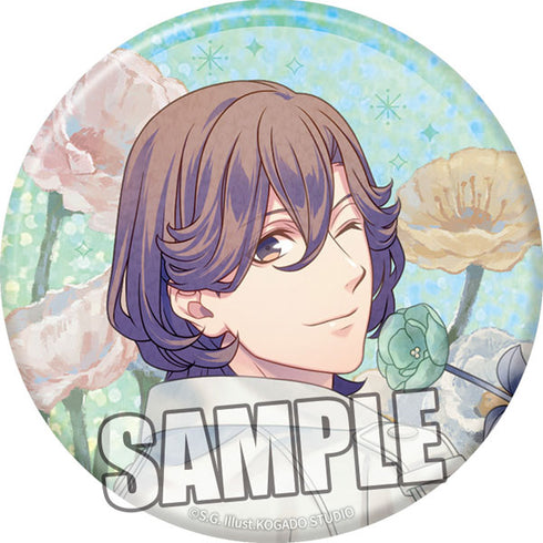 『うたの☆プリンスさまっ♪ 』BIGホログラム缶バッジ Floral Harmony Ver.「寿嶺二」