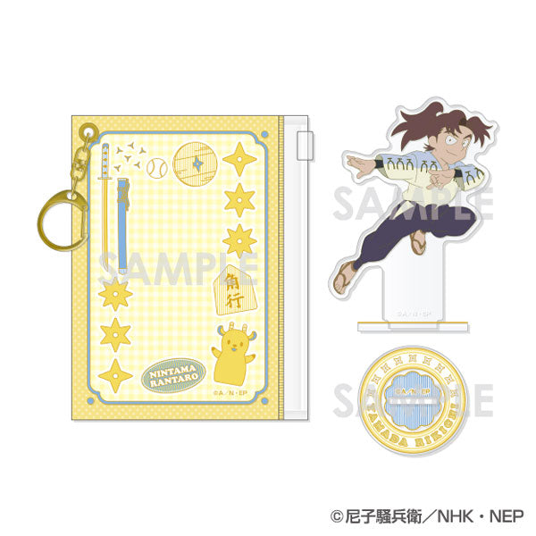 『忍たま乱太郎』ポーチ入りアクリルスタンド 3.山田利吉