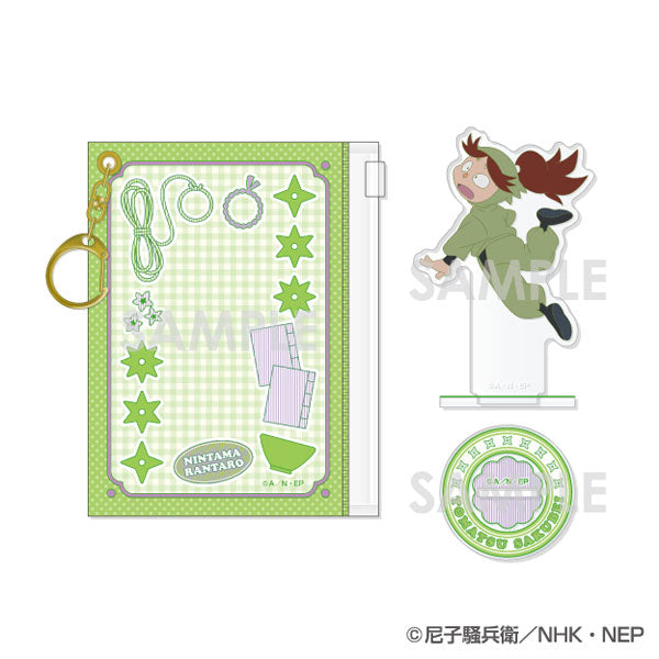 『忍たま乱太郎』ポーチ入りアクリルスタンド 8.富松作兵衛