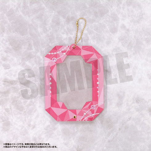 amieオリジナル ジュエリーアクリルフレーム 宝石ver. 2.ピンク