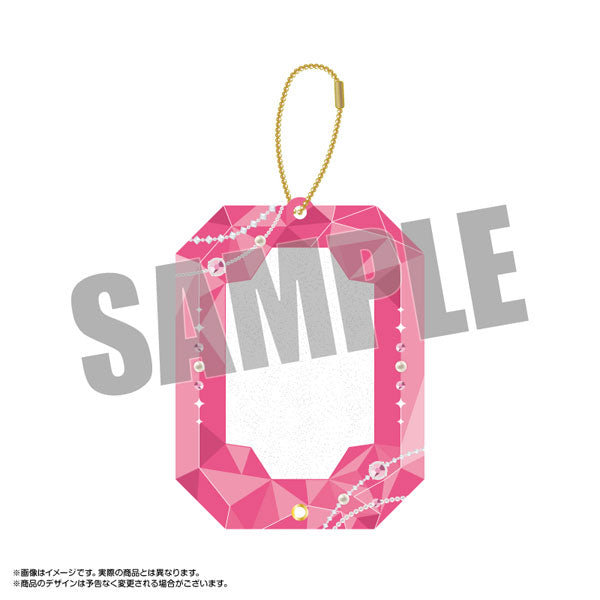 amieオリジナル ジュエリーアクリルフレーム 宝石ver. 2.ピンク