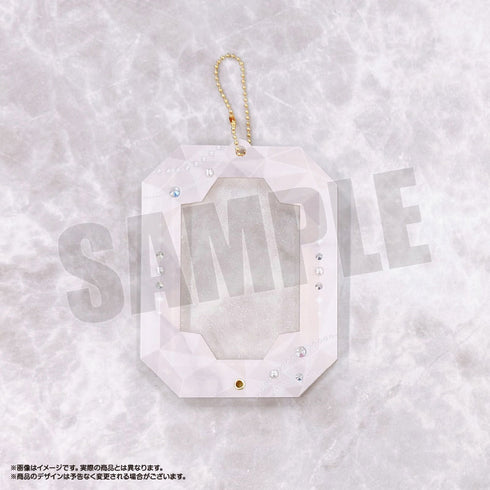 amieオリジナル ジュエリーアクリルフレーム 宝石ver. 7.ホワイト