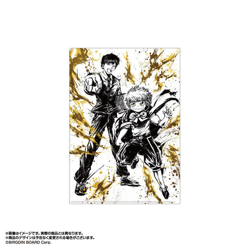 『金色のガッシュ!!2』墨絵A4クリアファイル ガッシュ&清麿