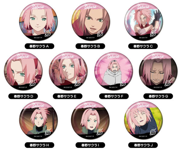 『NARUTO-ナルト- 疾風伝』メモリーCANバッジ 春野サクラBOX 10個入りBOX