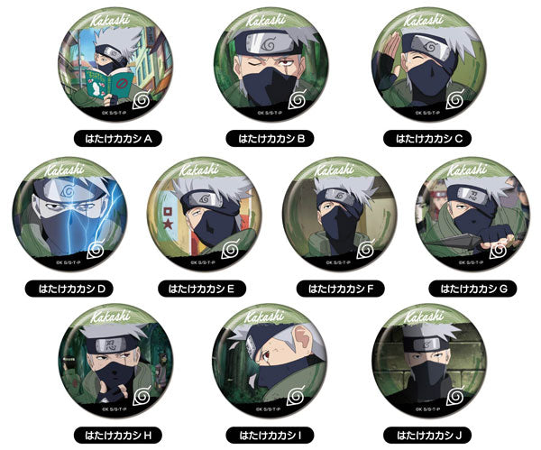 NARUTO-ナルト- 疾風伝』メモリーCANバッジ はたけカカシBOX 10