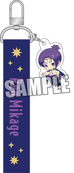 『ブルーロック』チャーム付き刺繍ネームタグ「御影玲王」ホロスコープVer.