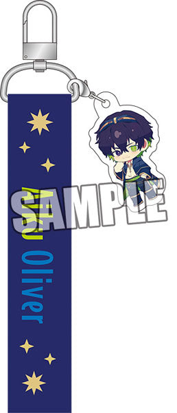 『ブルーロック』チャーム付き刺繍ネームタグ「オリヴァ・愛空」ホロスコープVer.