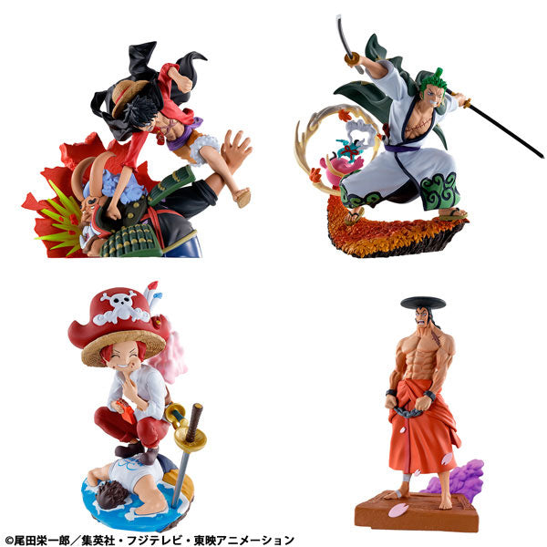 『ONE PIECE ワンピース』プチラマ LOGBOX RE BIRTH ワノ国編 参 4個入りBOX