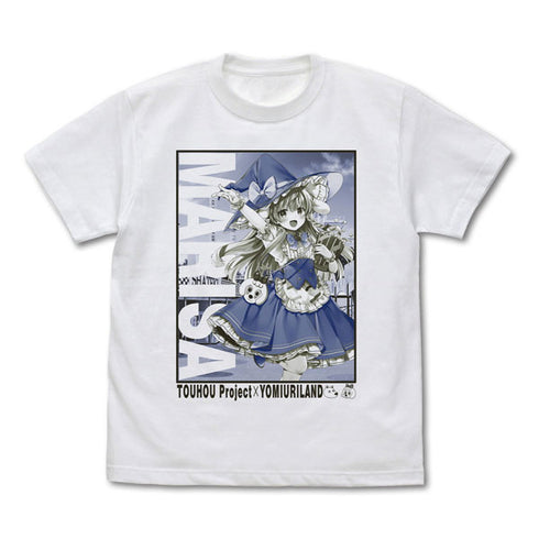 『東方Project』霧雨魔理沙 Tシャツ よみうりランドVer. illust:なつめえり ホワイト M