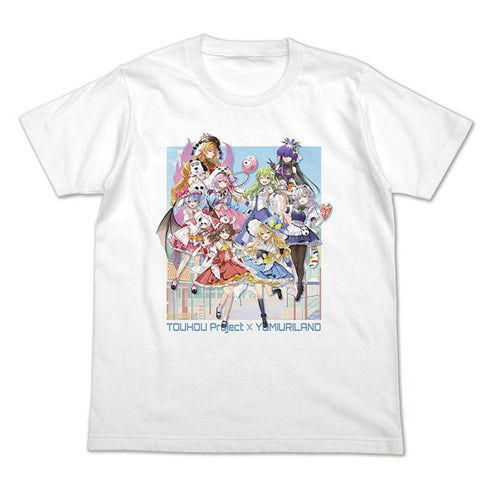 『東方Project』東方Project×よみうりランド2025 フルカラーTシャツ ホワイト S